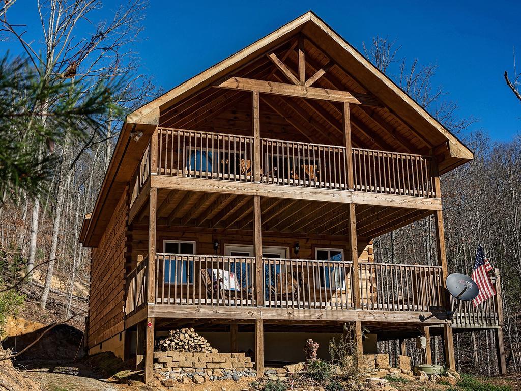 فندق سيفيرفيلفي  Log Cabin In Smoky Mountains المظهر الخارجي الصورة