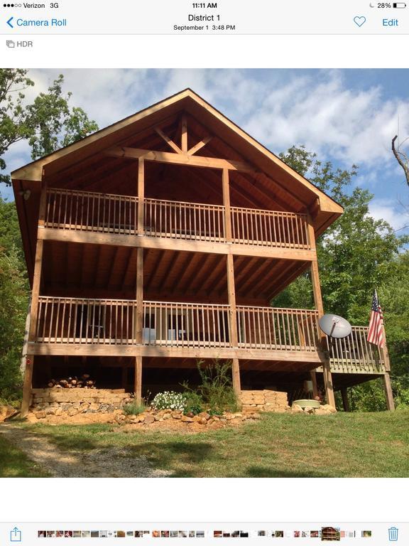 فندق سيفيرفيلفي  Log Cabin In Smoky Mountains المظهر الخارجي الصورة