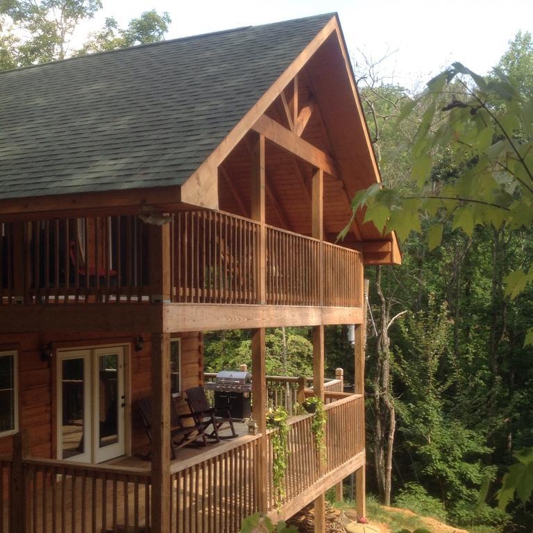 فندق سيفيرفيلفي  Log Cabin In Smoky Mountains المظهر الخارجي الصورة